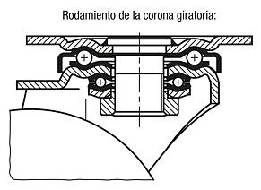 Rodillos guía y ruedas fijas de chapa de acero con rueda de poliamida, versión pesada, rodamientos de bolas y deslizantes