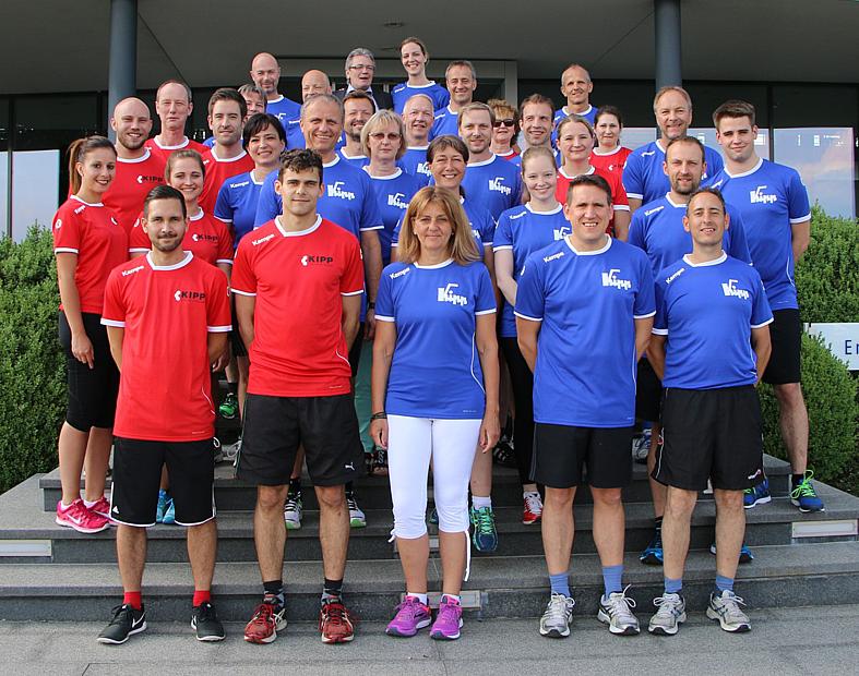 En forma con KIPP en la carrera corporativa 2017 en Balingen
