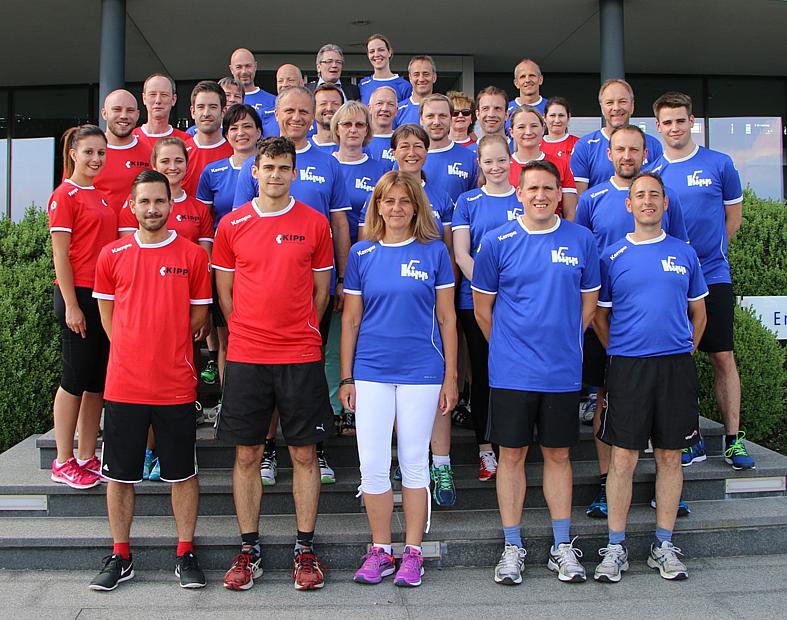 KIPP and fit at the 2017 company race in Balingen