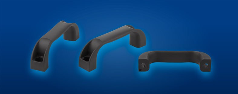 Thermoplastic heat resistant pull handles